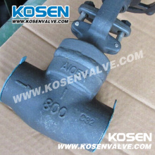 Forged Steel Welded Bonnet Globe Valves